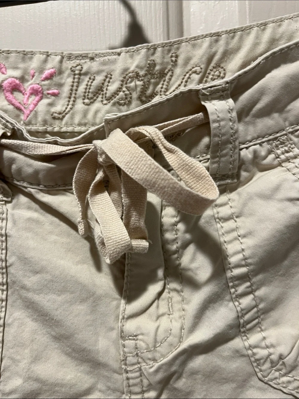 Justice khakis cargo